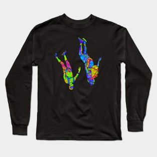 Psychedelic Skydivers Long Sleeve T-Shirt